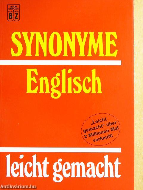 Synonyme - Englisch leicht gemacht