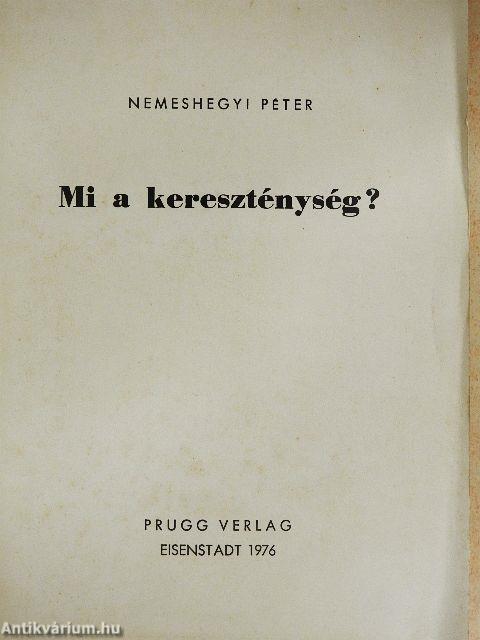 Mi a kereszténység?