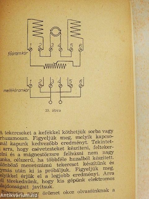 Kis dinamók házi készítése