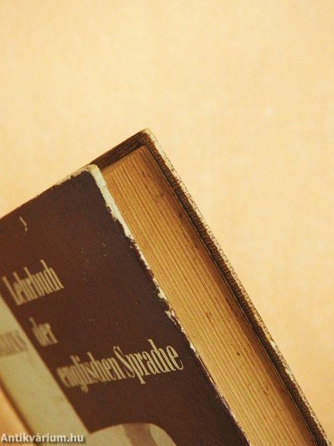 Lehrbuch der englischen Sprache