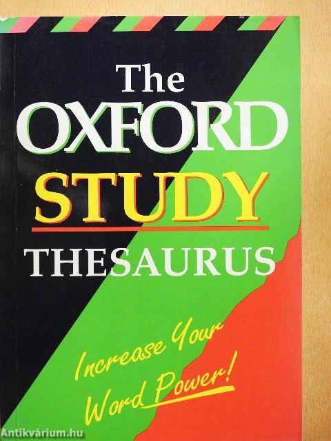 The Oxford Study Thesaurus