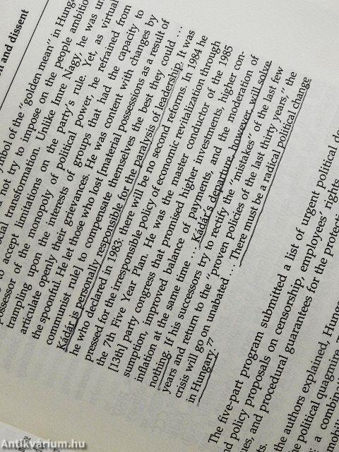 Hungary's negotiated revolution