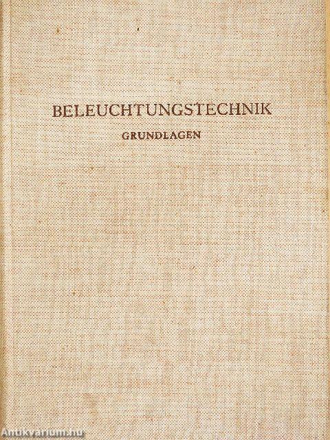 Beleuchtungstechnik I-III.