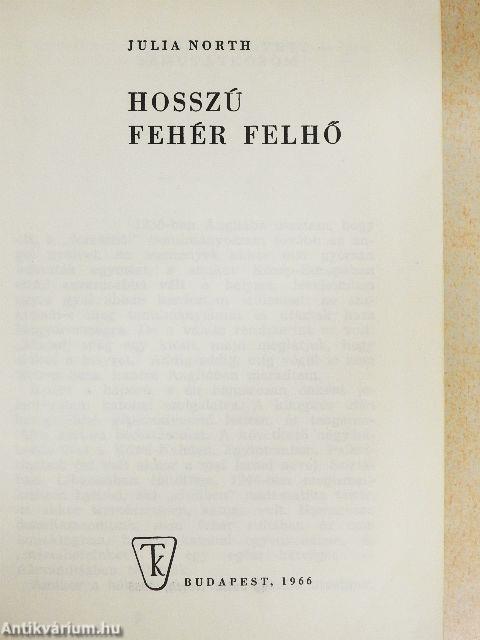 Hosszú fehér felhő