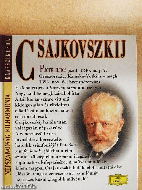 Csajkovszkij - CD-vel