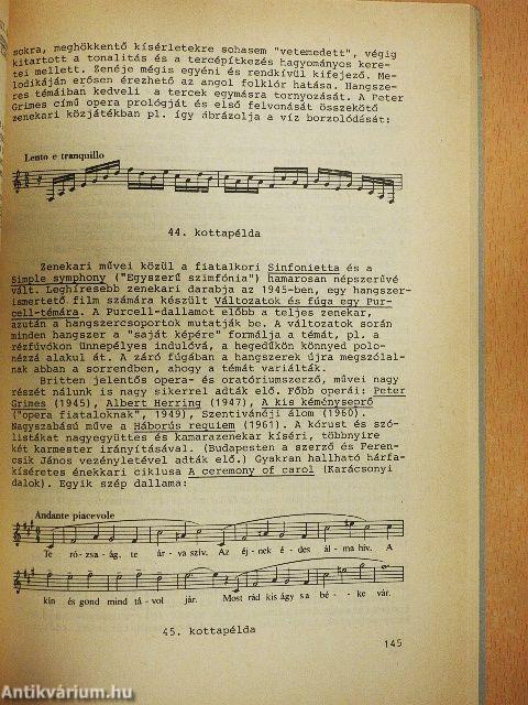 Zeneesztétika/Zeneirodalom