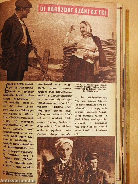 Film-Színház-Muzsika 1962. (nem teljes évfolyam) I-II.