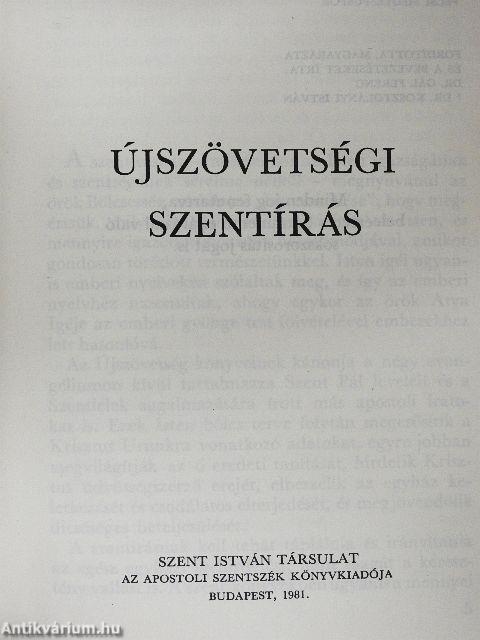 Újszövetségi szentírás