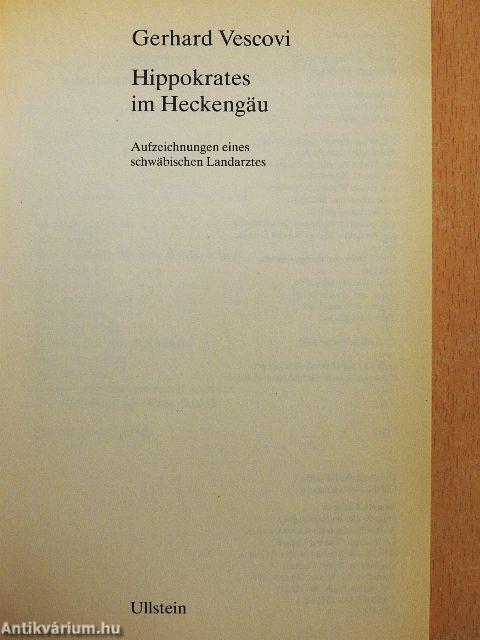 Hippokrates im Heckengäu