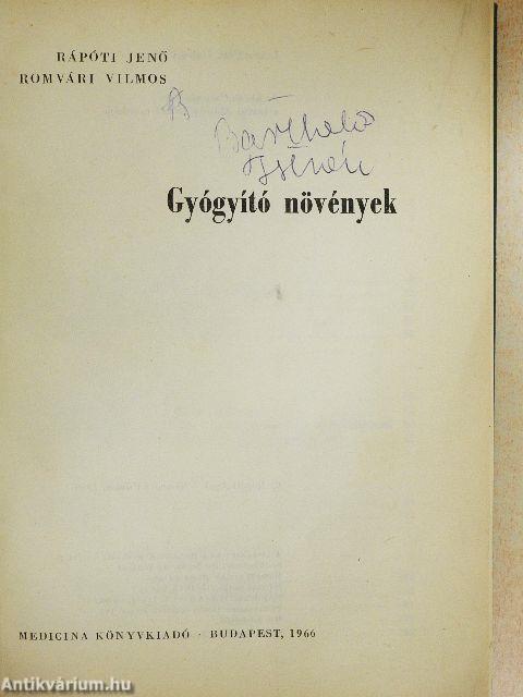 Gyógyító növények