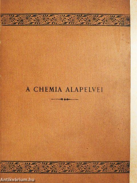 A chemia alapelvei