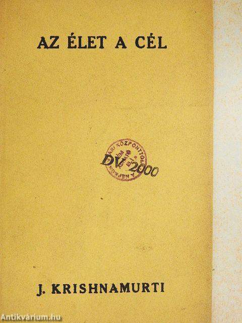 Az élet a cél