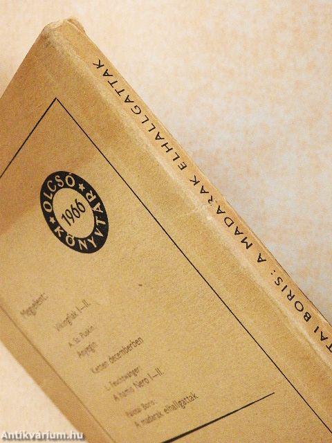 A madarak elhallgattak