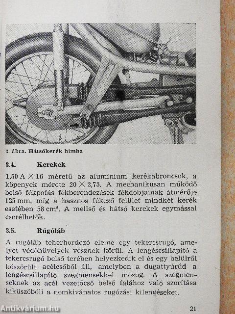 A Simson KR 51 típusú robogó kezelési útmutatója