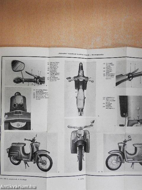 A Simson KR 51 típusú robogó kezelési útmutatója