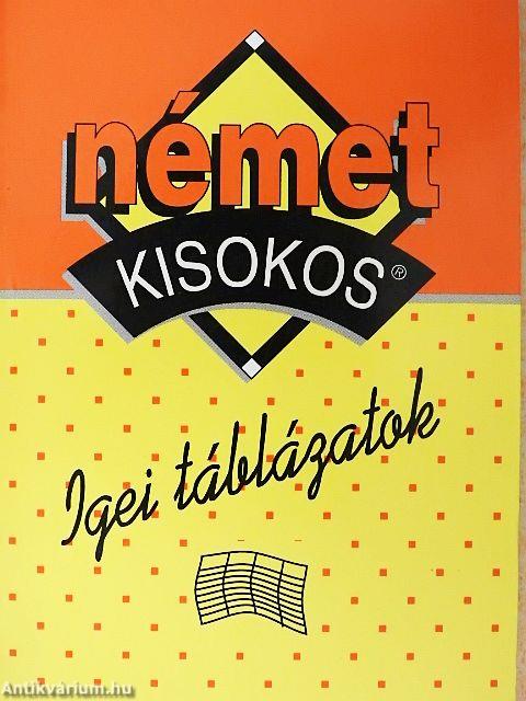 Német kisokos - Igei táblázatok