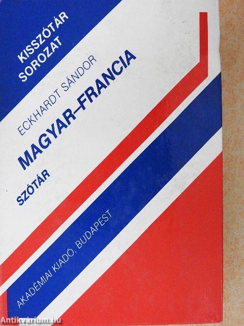 Magyar-francia szótár