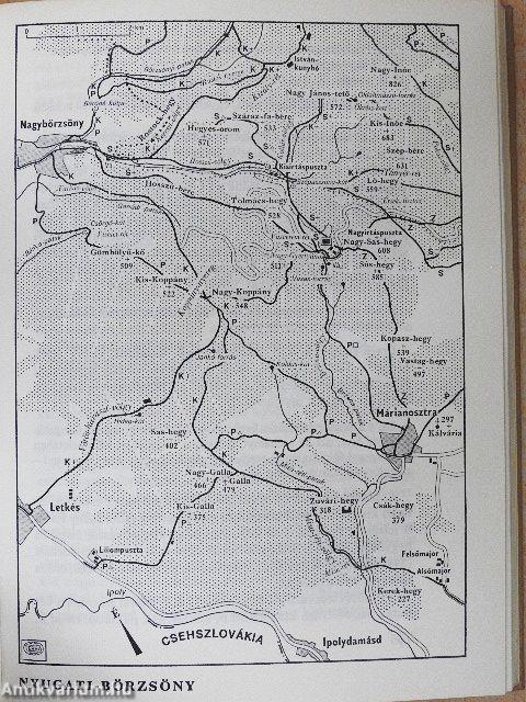 Börzsöny, Cserhát