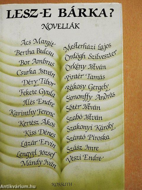 Lesz-e bárka?