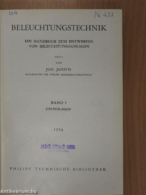 Beleuchtungstechnik I-III.