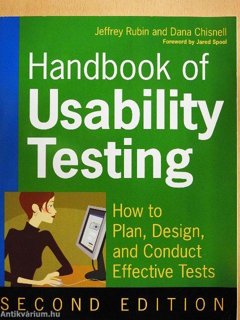 Handbook of Usability Testing