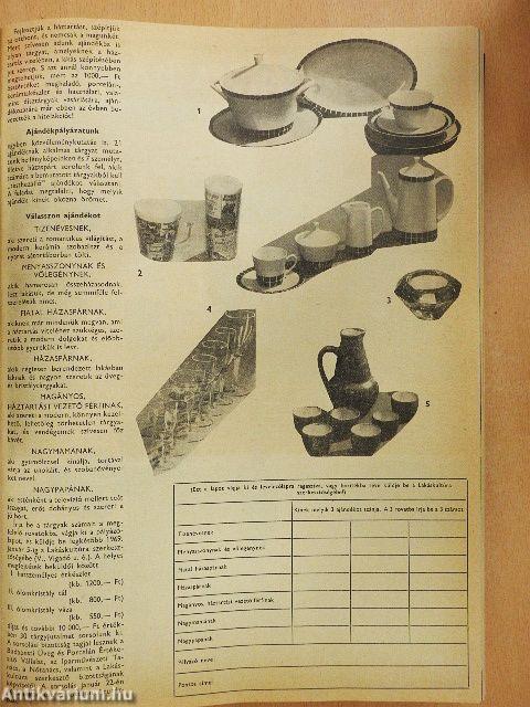 Lakáskultúra 1967-1971.
