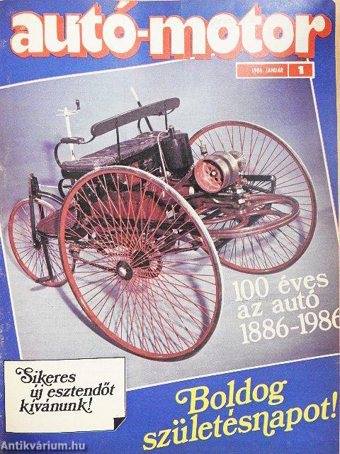 Autó-Motor 1986. január-december/2 különszám