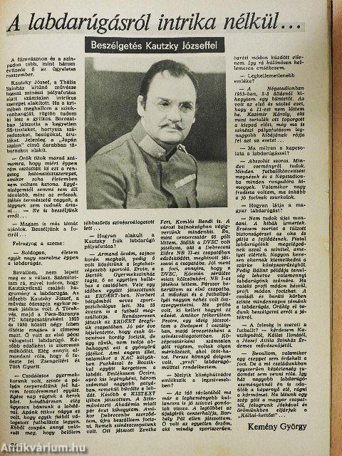 Labdarúgás 1980. január-december + Labdarúgás őszi magazin