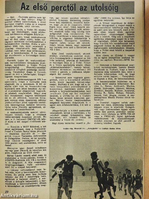 Labdarúgás 1980. január-december + Labdarúgás őszi magazin
