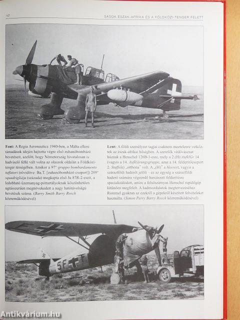 Sasok Észak-Afrika és a Földközi-tenger felett, 1940-1943