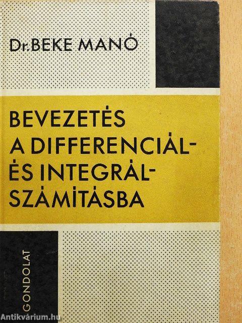 Bevezetés a differenciál- és integrálszámításba