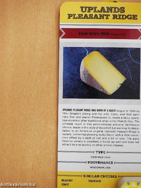 Max McCalman's Wine+Cheese Pairing Swatchbook