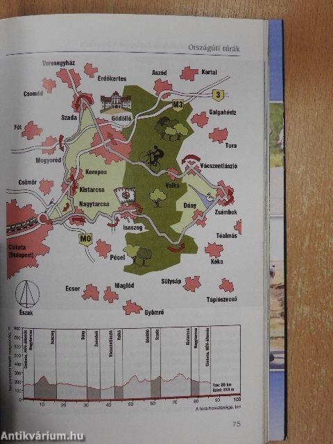 Kerékpártúrák, edzőkörök Budapest környékén