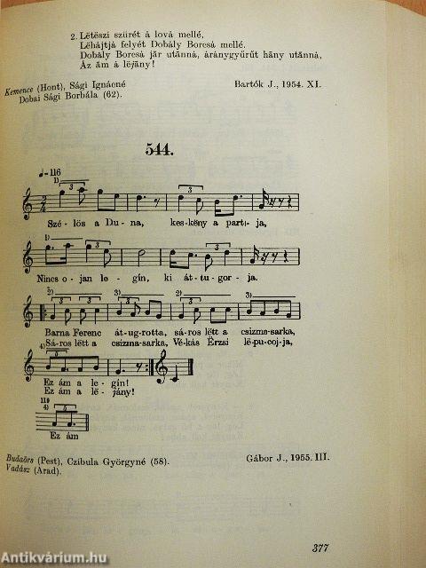 A magyar népzene tára IV.