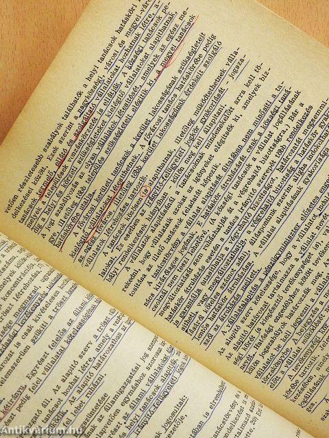 Kiegészítés a Magyar Államigazgatási Jog általános rész egyetemi tankönyvéhez