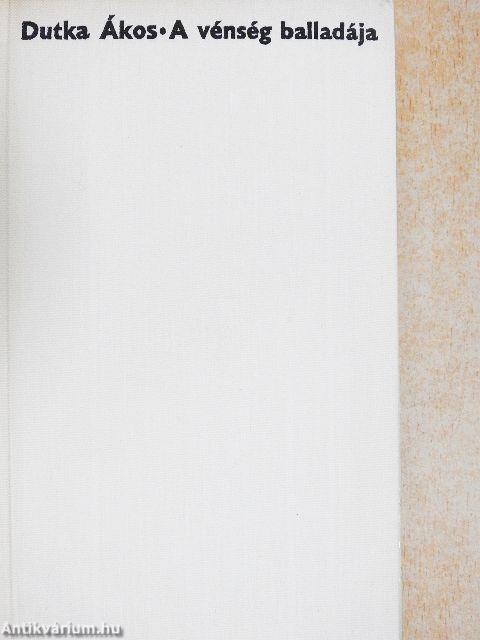 A vénség balladája