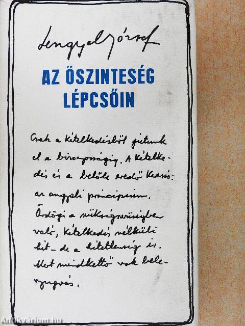 Az őszinteség lépcsőin