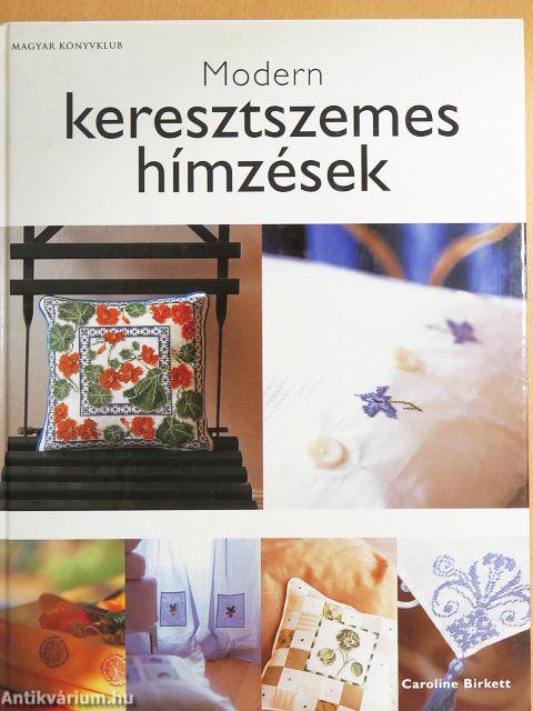 Modern keresztszemes hímzések