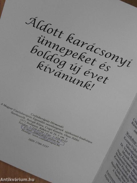 Családterápiás Hírmondó 2009/1-2.