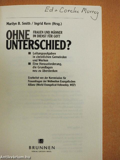 Ohne Unterschied?