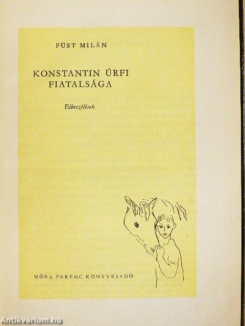 Konstantin úrfi fiatalsága