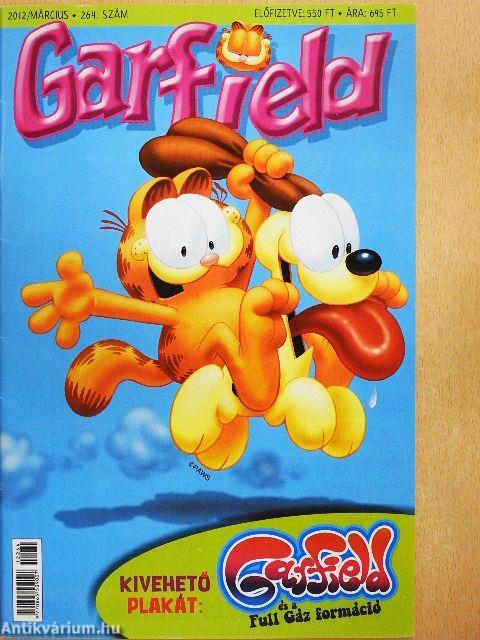 Garfield 2012. március (olvasatlan, nyomdatiszta állapotú)