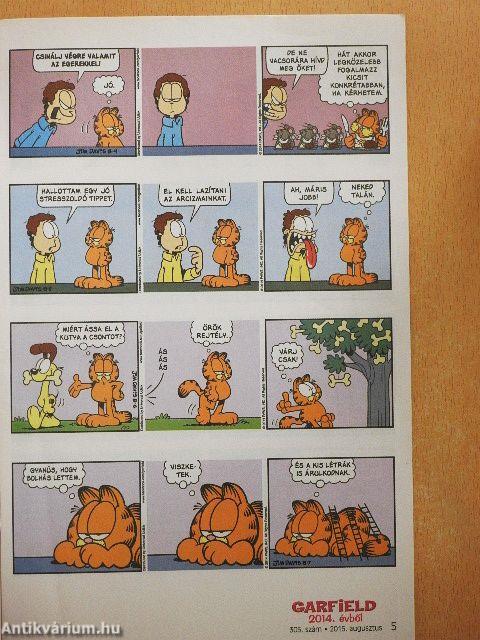 Garfield 2015. augusztus