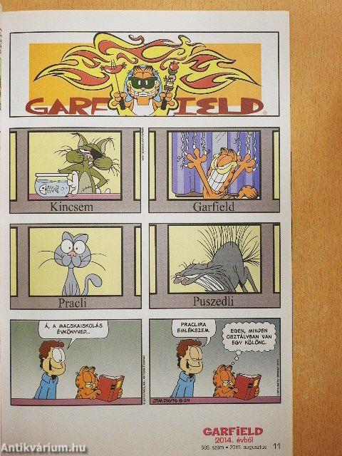 Garfield 2015. augusztus