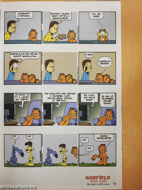 Garfield 2015. július