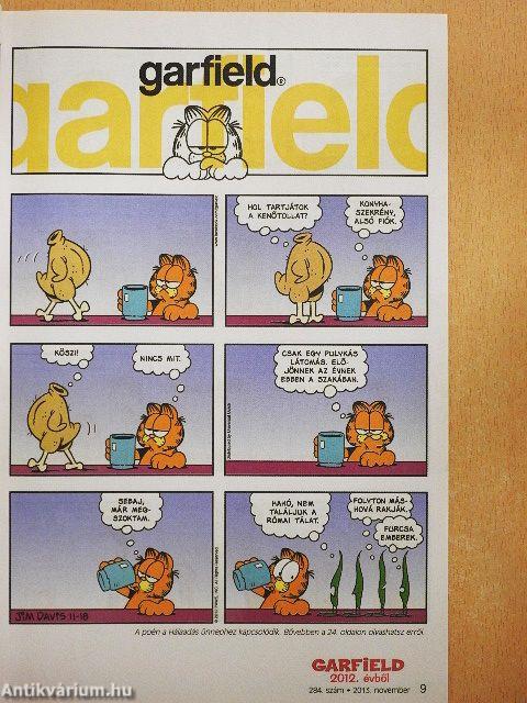 Garfield 2013. november