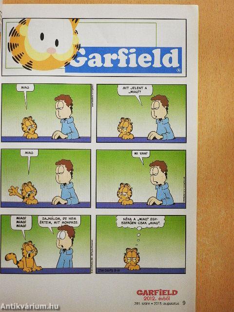 Garfield 2013. augusztus 