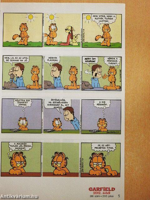 Garfield 2013. július