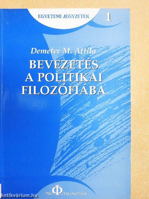 Bevezetés a politikai filozófiába