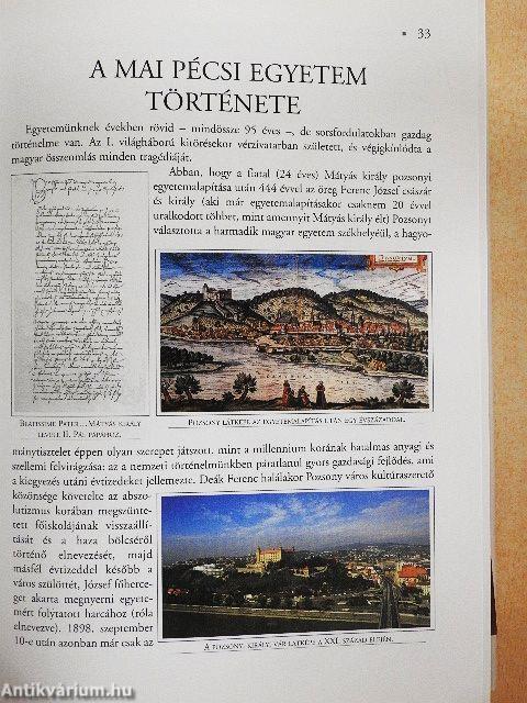 A pécsi orvosképzés intézetei és klinikái 1918-2008